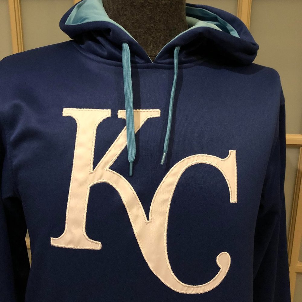 Blue KC Men's Hoodie